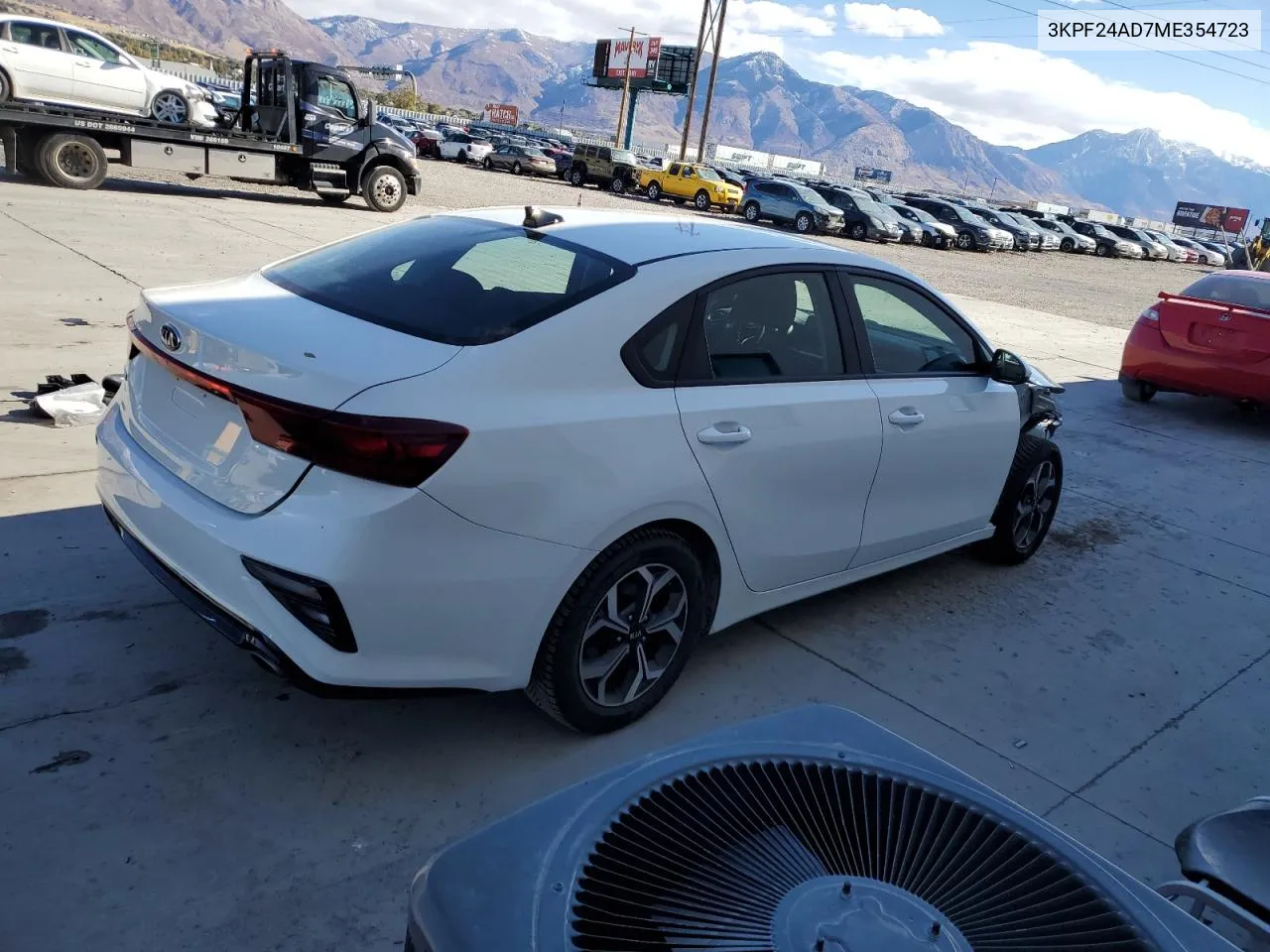 2021 Kia Forte Fe VIN: 3KPF24AD7ME354723 Lot: 79491464