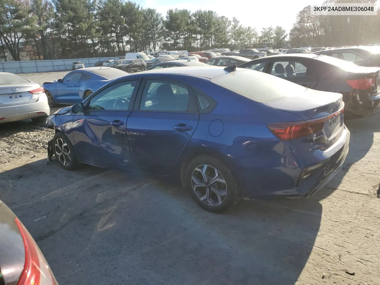 2021 Kia Forte Fe VIN: 3KPF24AD8ME306048 Lot: 79652634