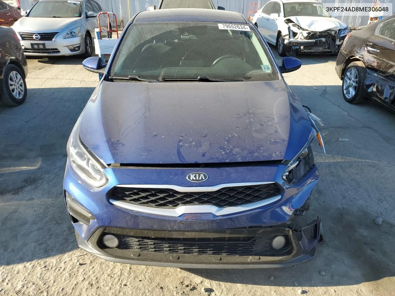 2021 Kia Forte Fe VIN: 3KPF24AD8ME306048 Lot: 79652634