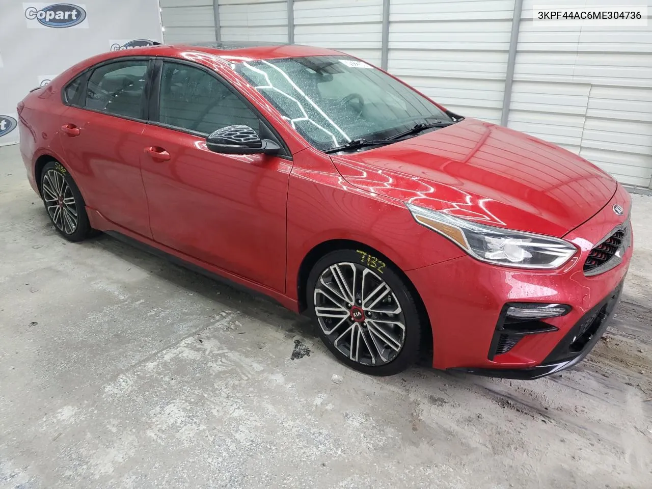 2021 Kia Forte Gt VIN: 3KPF44AC6ME304736 Lot: 79722644