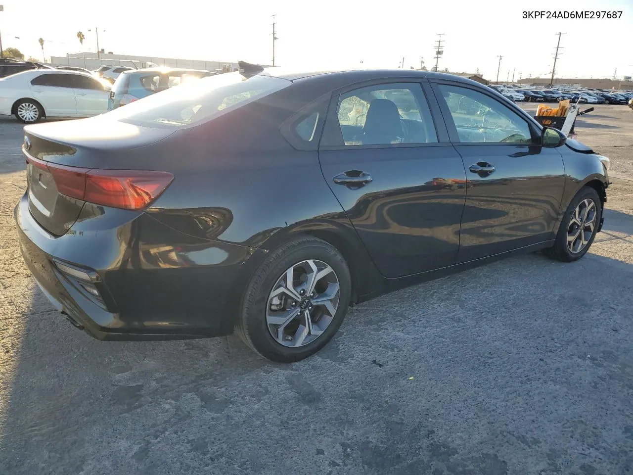 2021 Kia Forte Fe VIN: 3KPF24AD6ME297687 Lot: 79771364