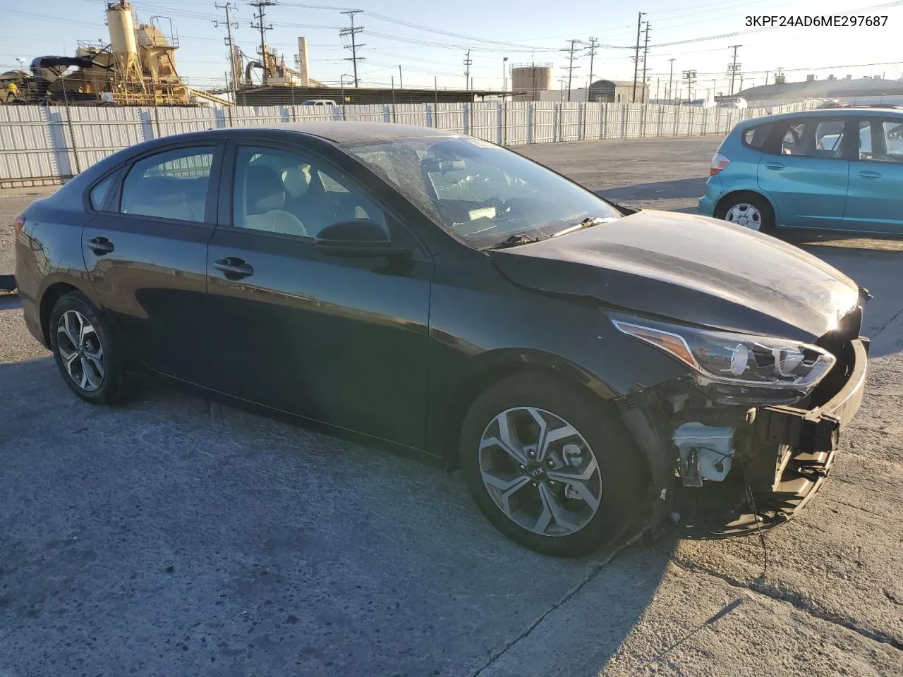 2021 Kia Forte Fe VIN: 3KPF24AD6ME297687 Lot: 79771364