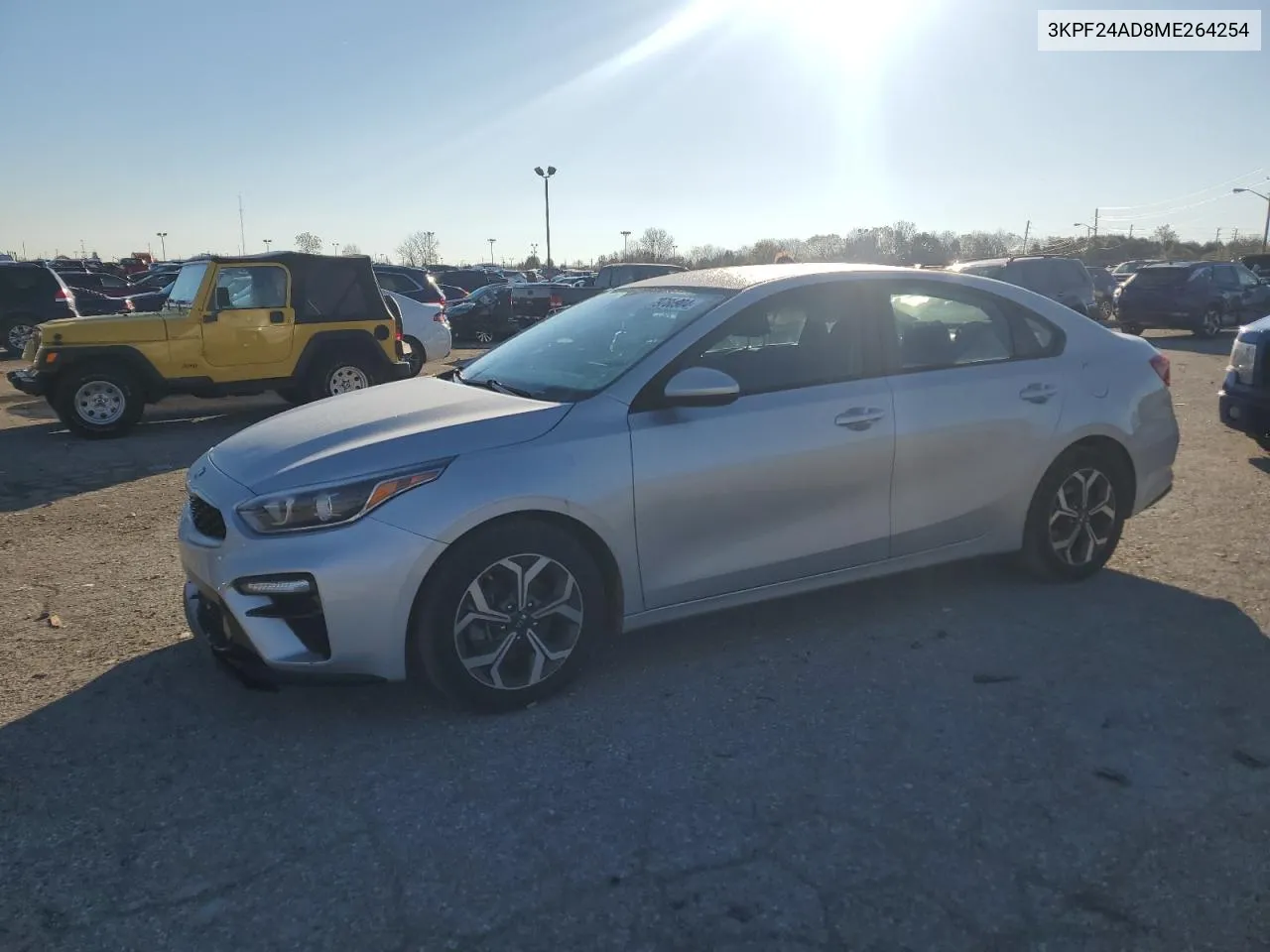 2021 Kia Forte Fe VIN: 3KPF24AD8ME264254 Lot: 79780904