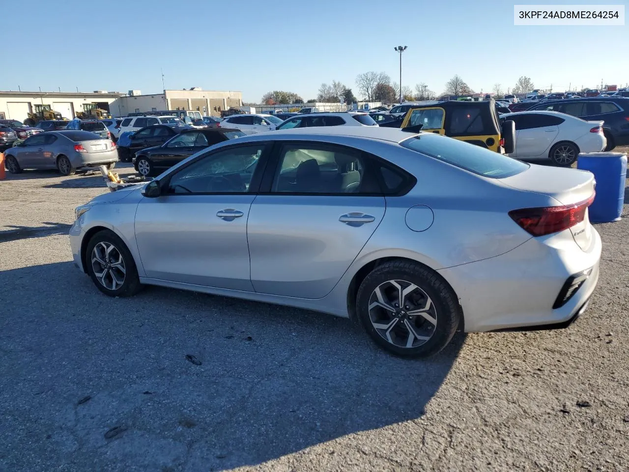 2021 Kia Forte Fe VIN: 3KPF24AD8ME264254 Lot: 79780904