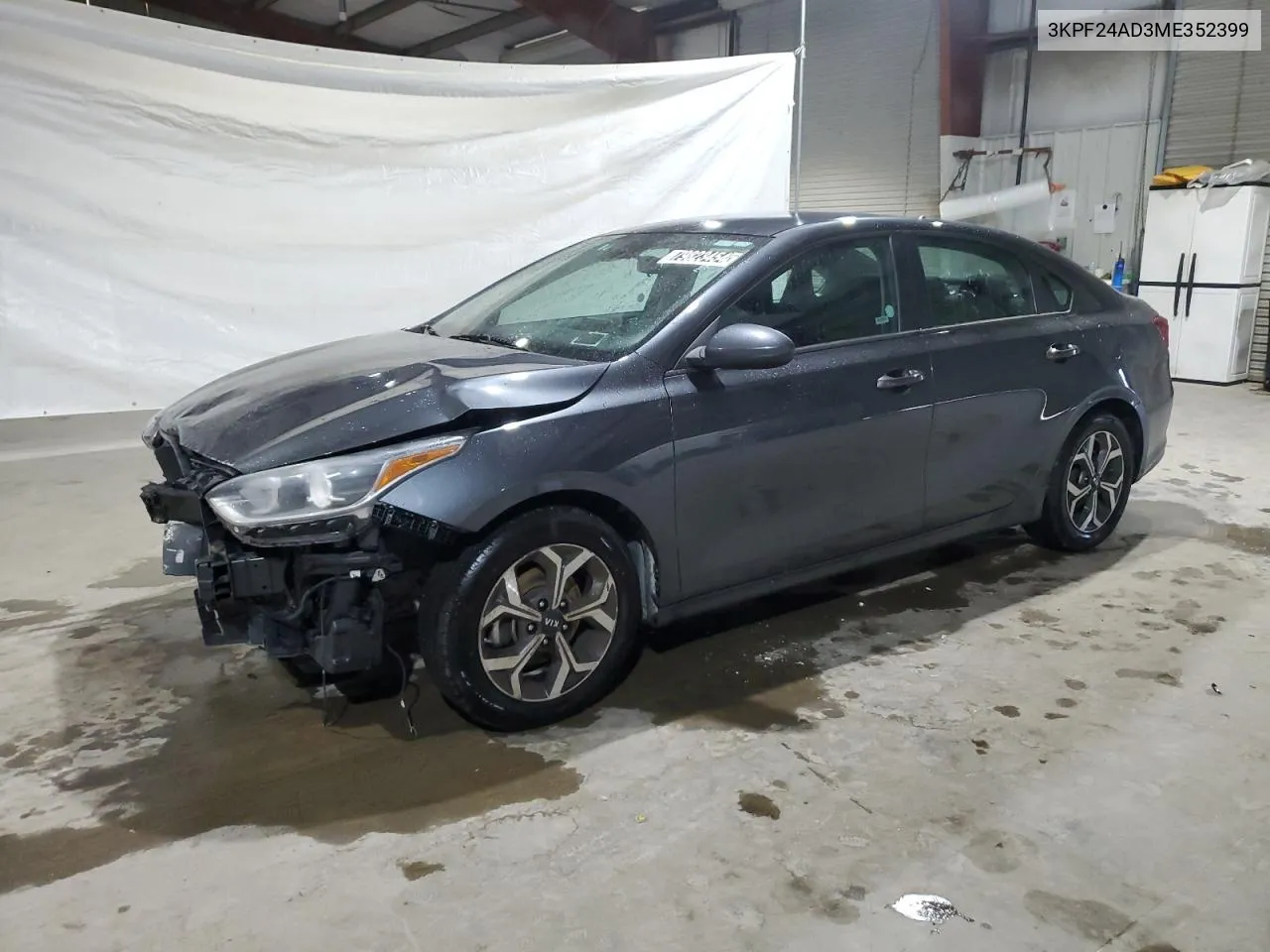 2021 Kia Forte Fe VIN: 3KPF24AD3ME352399 Lot: 79823454