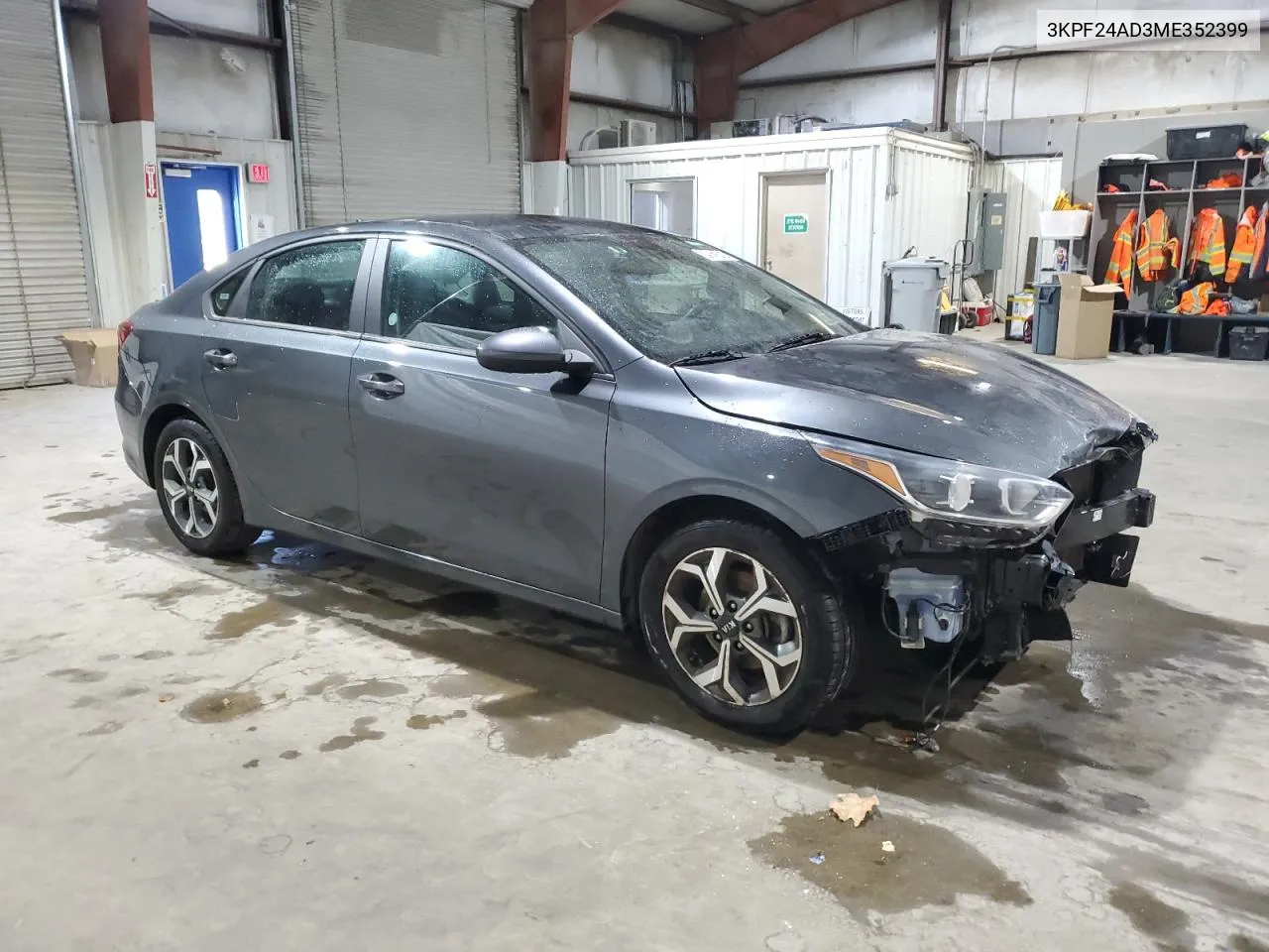 2021 Kia Forte Fe VIN: 3KPF24AD3ME352399 Lot: 79823454