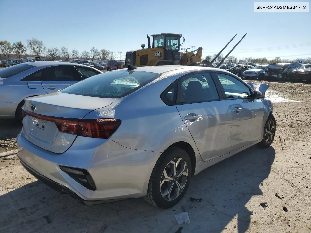 2021 Kia Forte Fe VIN: 3KPF24AD3ME334713 Lot: 79842554