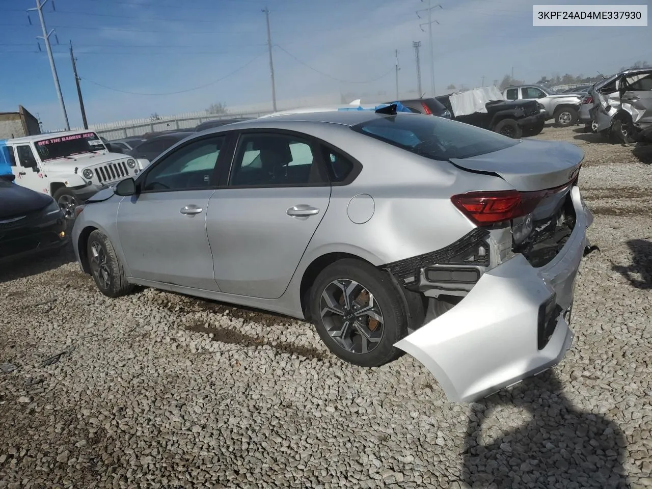 2021 Kia Forte Fe VIN: 3KPF24AD4ME337930 Lot: 79915384