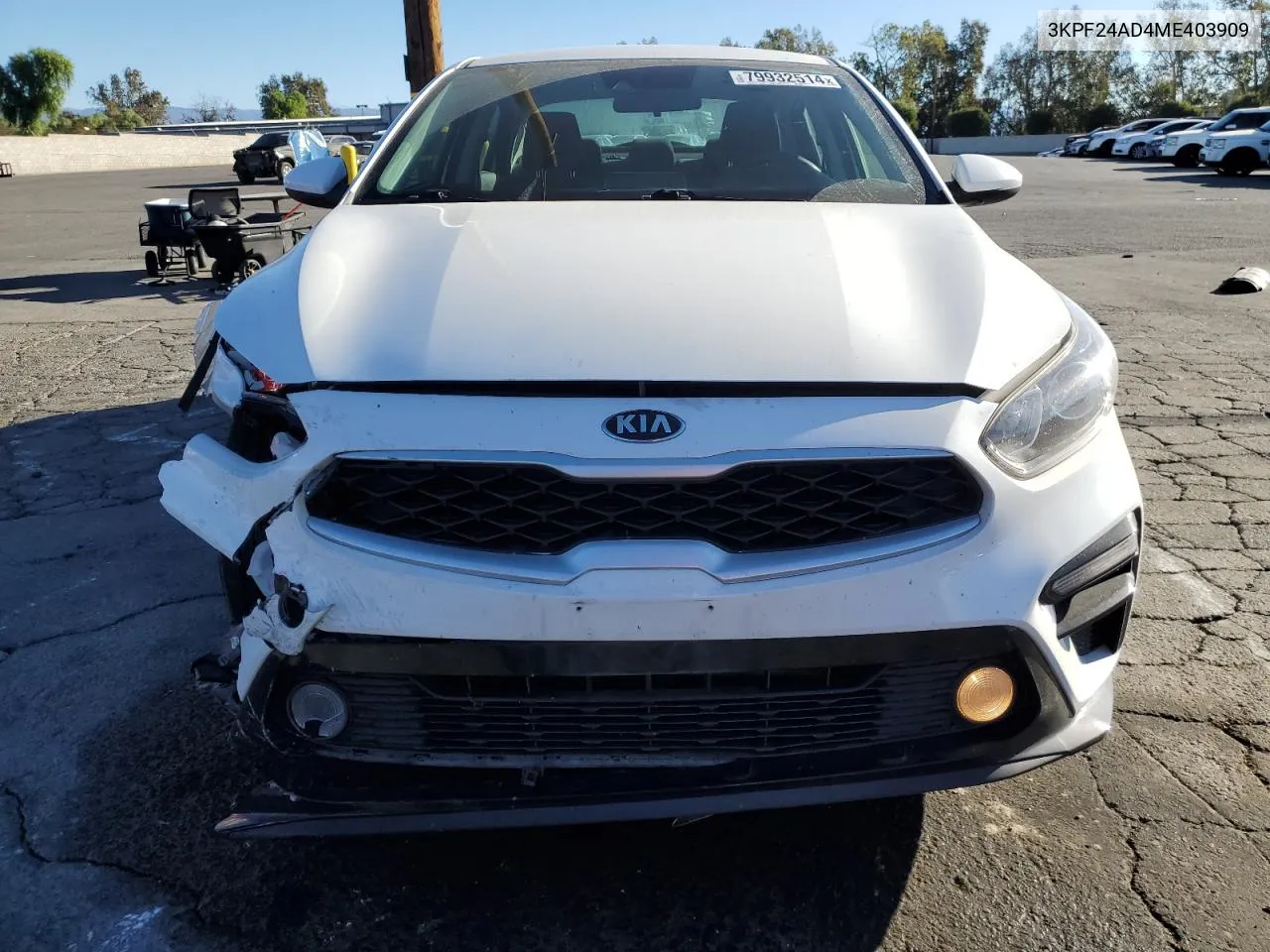 2021 Kia Forte Fe VIN: 3KPF24AD4ME403909 Lot: 79932514