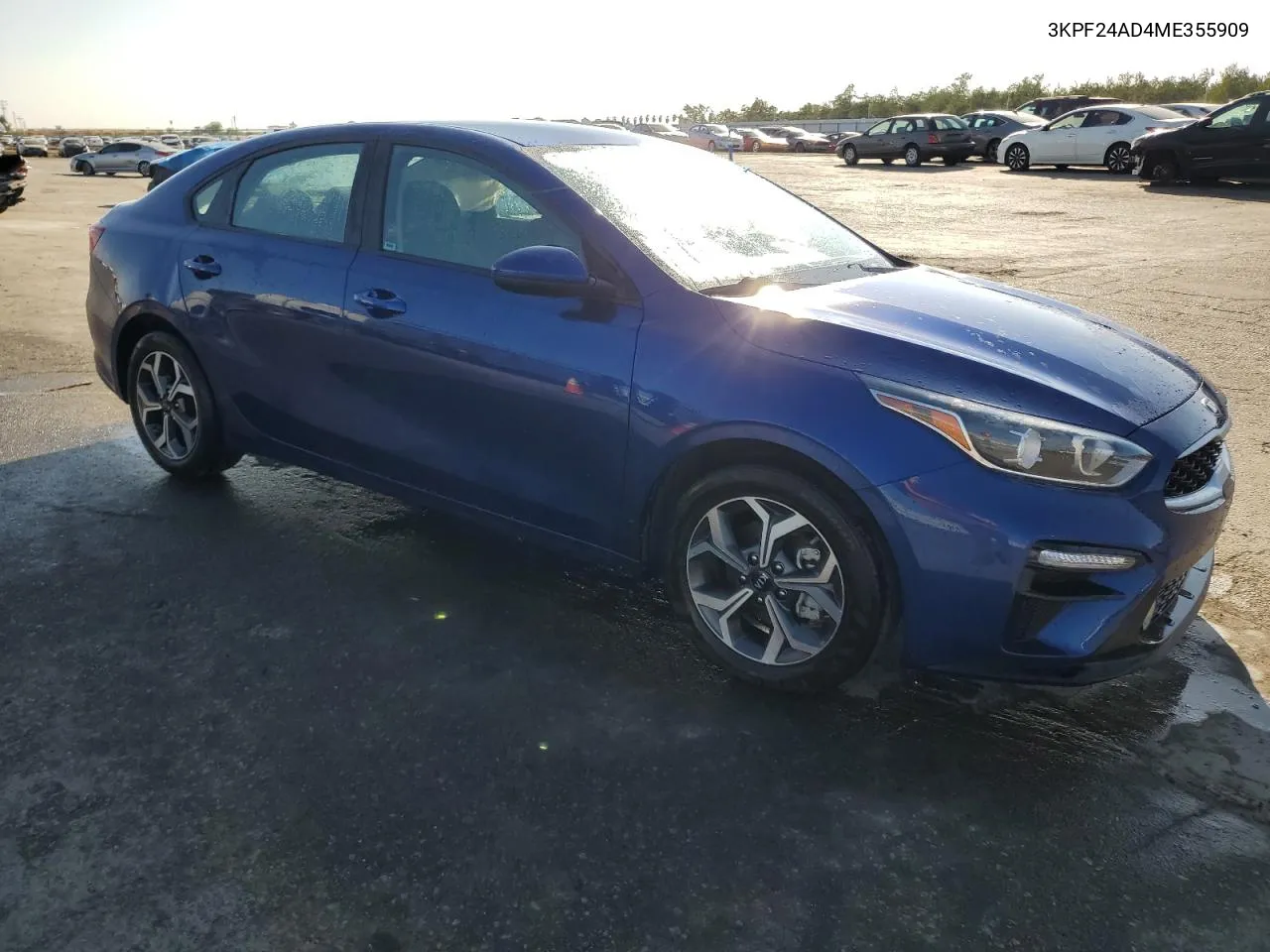 2021 Kia Forte Fe VIN: 3KPF24AD4ME355909 Lot: 80153674