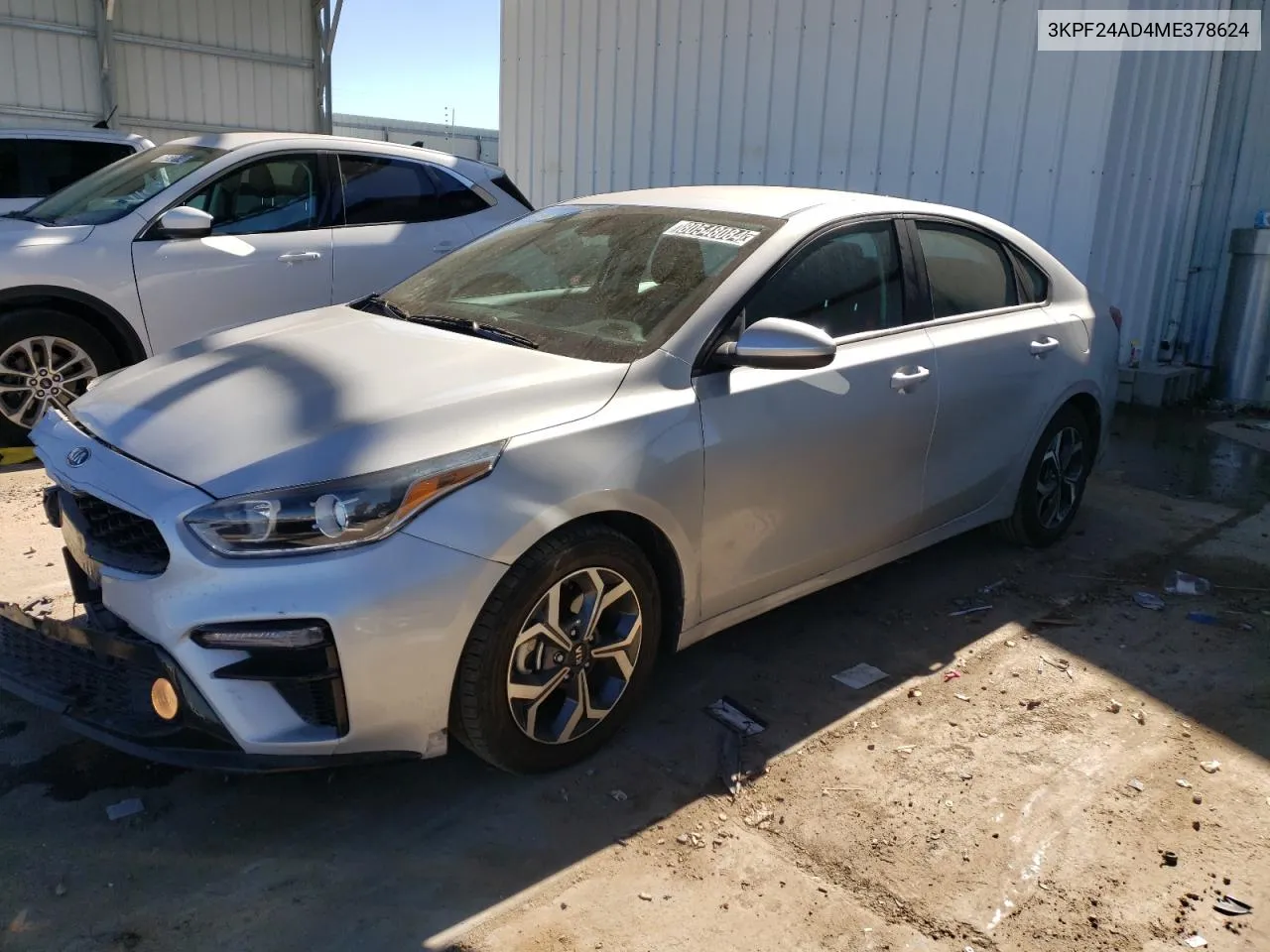 2021 Kia Forte Fe VIN: 3KPF24AD4ME378624 Lot: 80548084