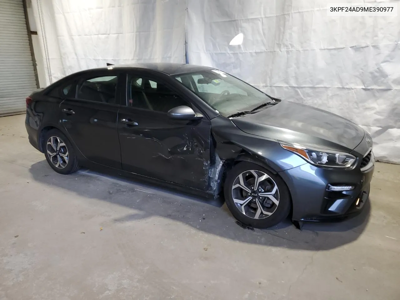 2021 Kia Forte Fe VIN: 3KPF24AD9ME390977 Lot: 80611174