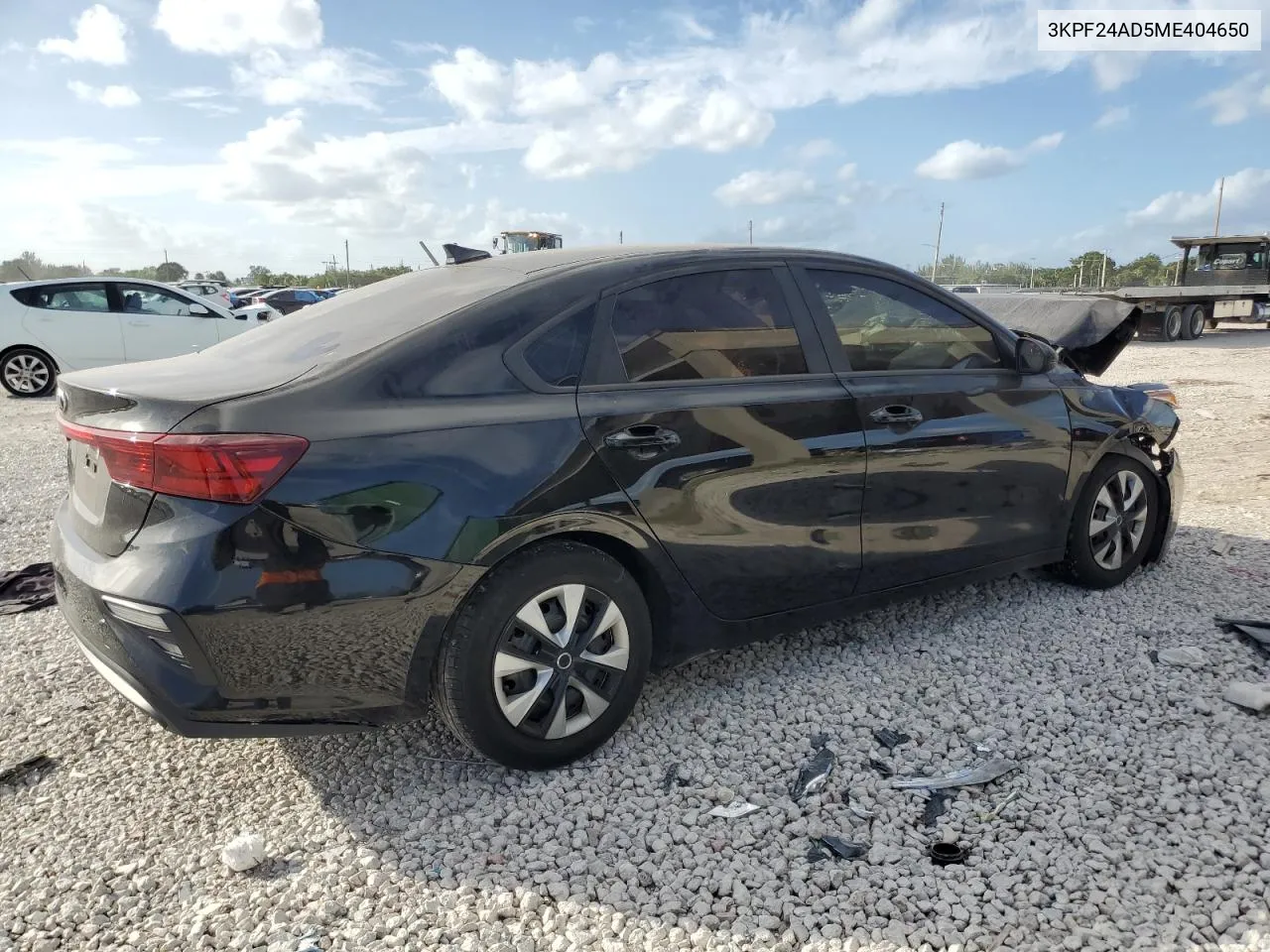 3KPF24AD5ME404650 2021 Kia Forte Fe