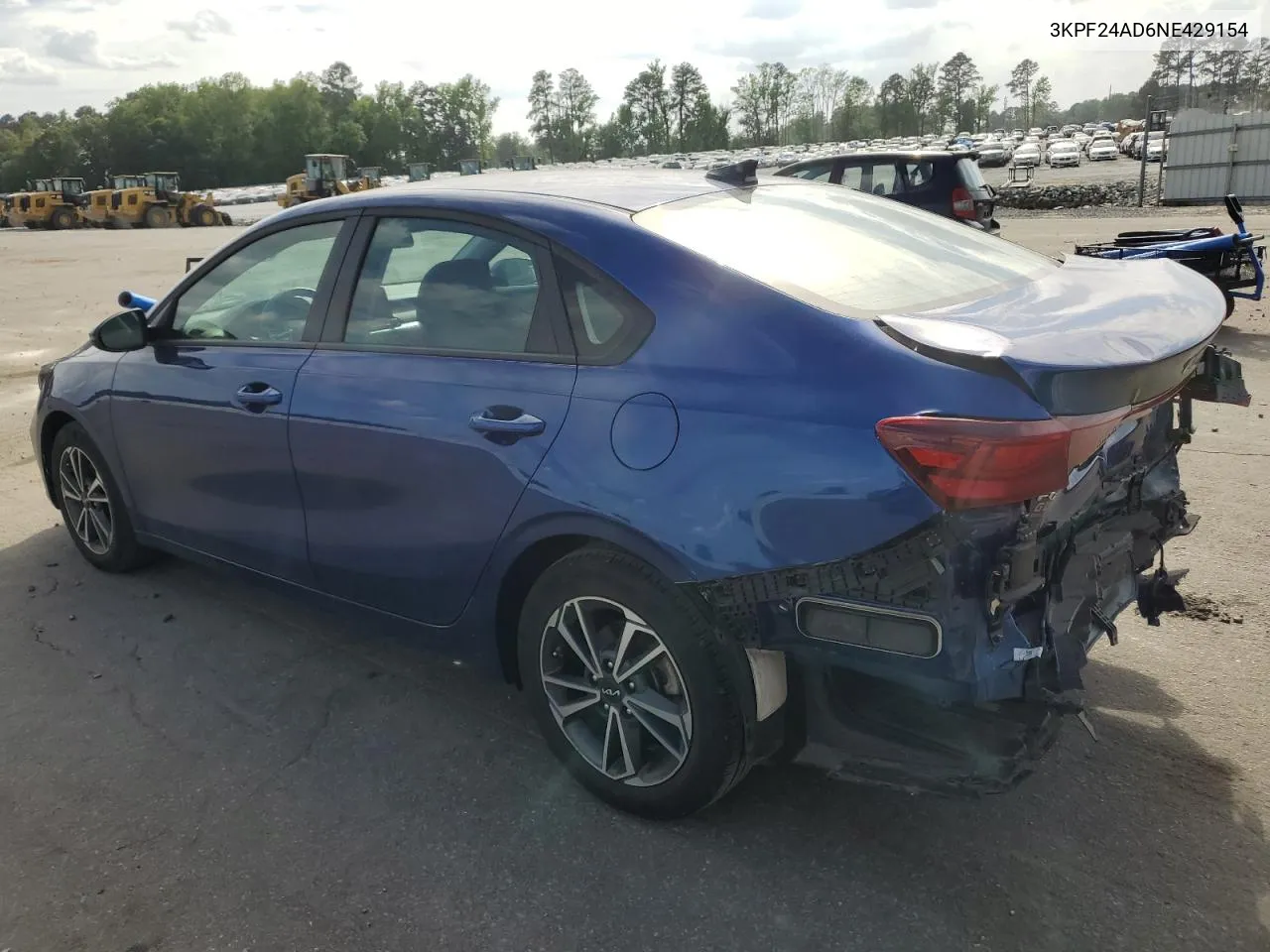 2022 Kia Forte Fe VIN: 3KPF24AD6NE429154 Lot: 51691714