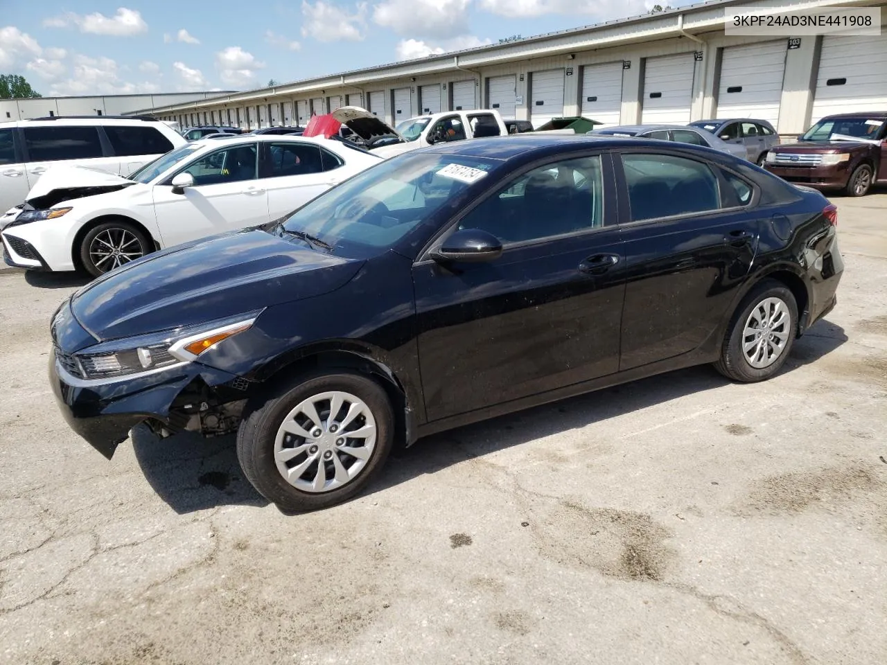 2022 Kia Forte Fe VIN: 3KPF24AD3NE441908 Lot: 51874754