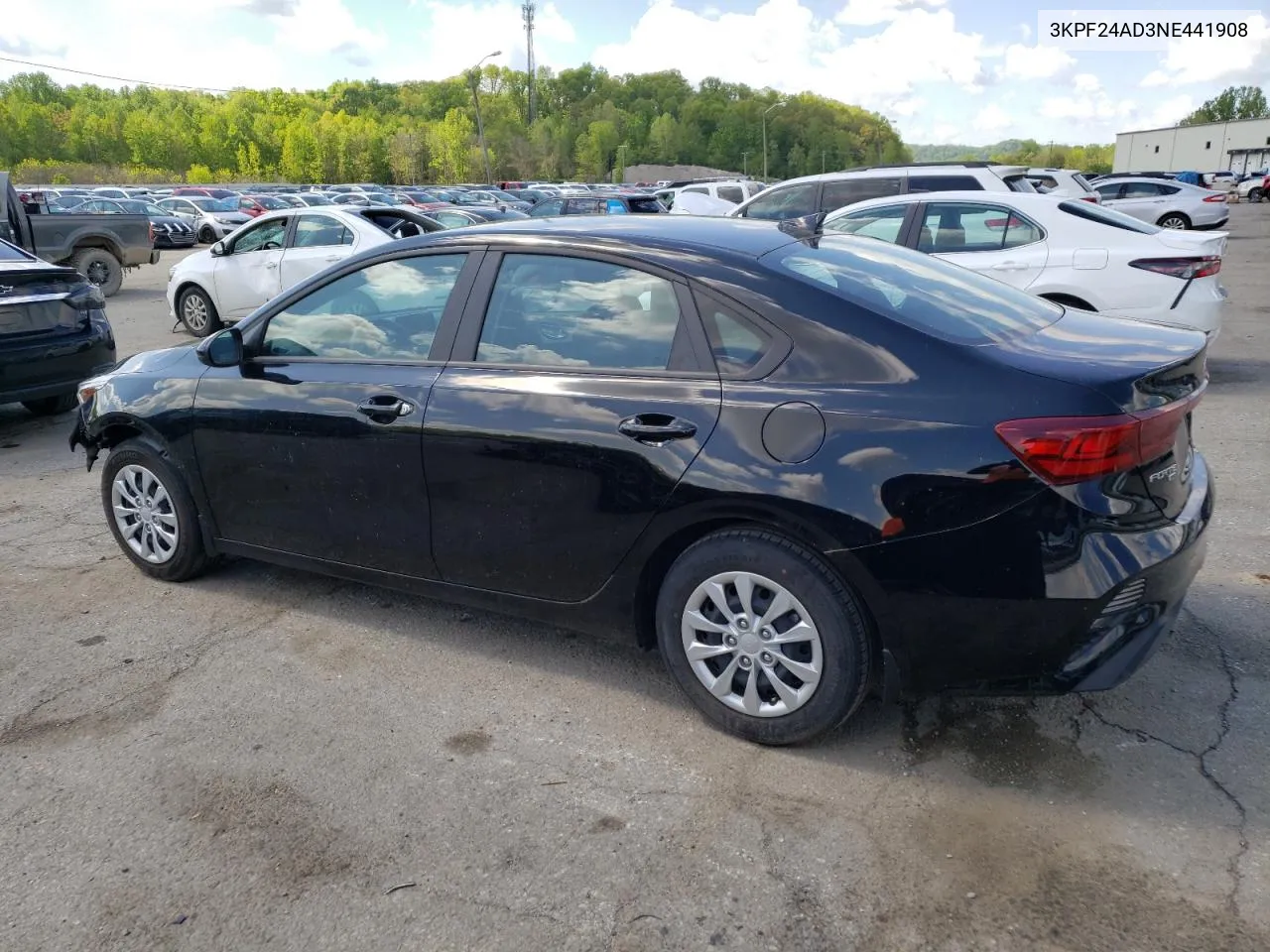 2022 Kia Forte Fe VIN: 3KPF24AD3NE441908 Lot: 51874754