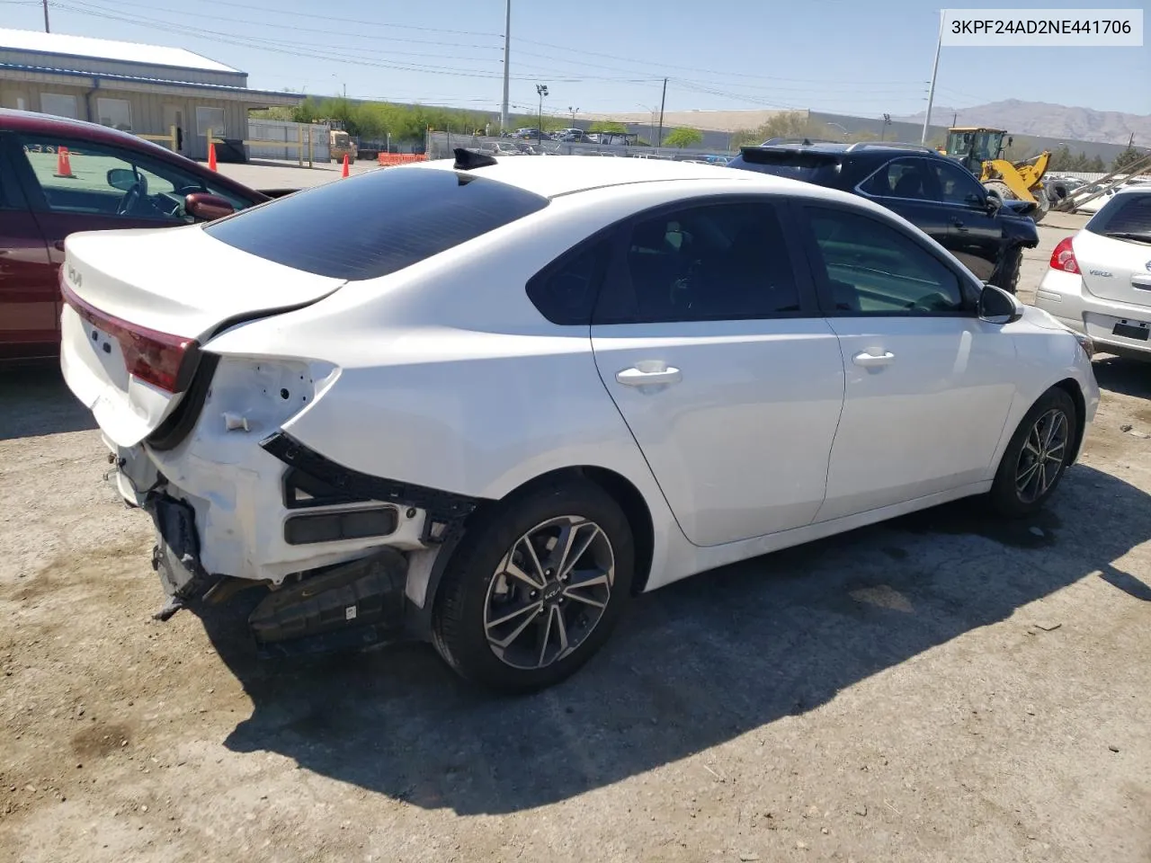 3KPF24AD2NE441706 2022 Kia Forte Fe