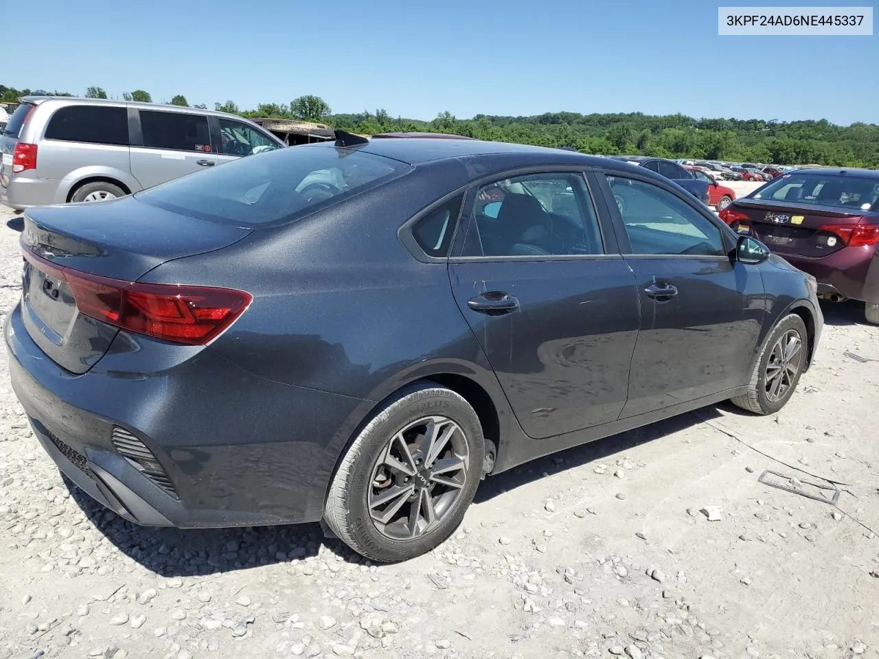 3KPF24AD6NE445337 2022 Kia Forte Fe