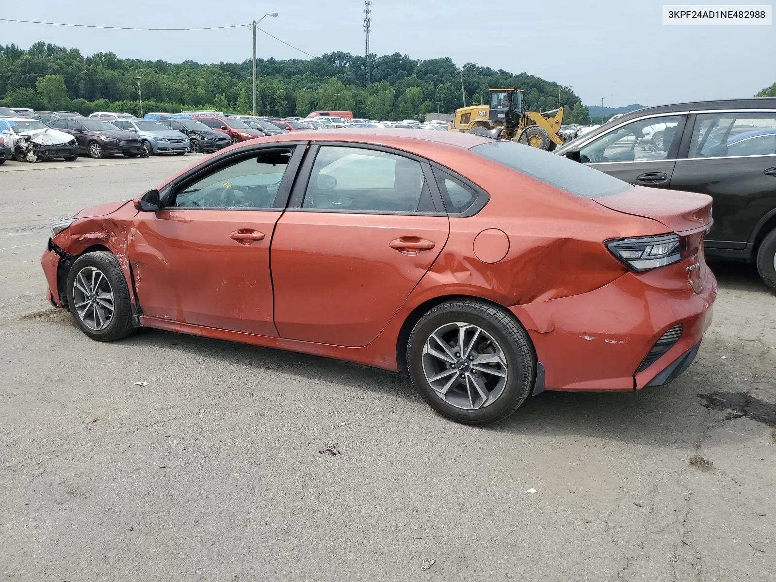 2022 Kia Forte Fe VIN: 3KPF24AD1NE482988 Lot: 58940724