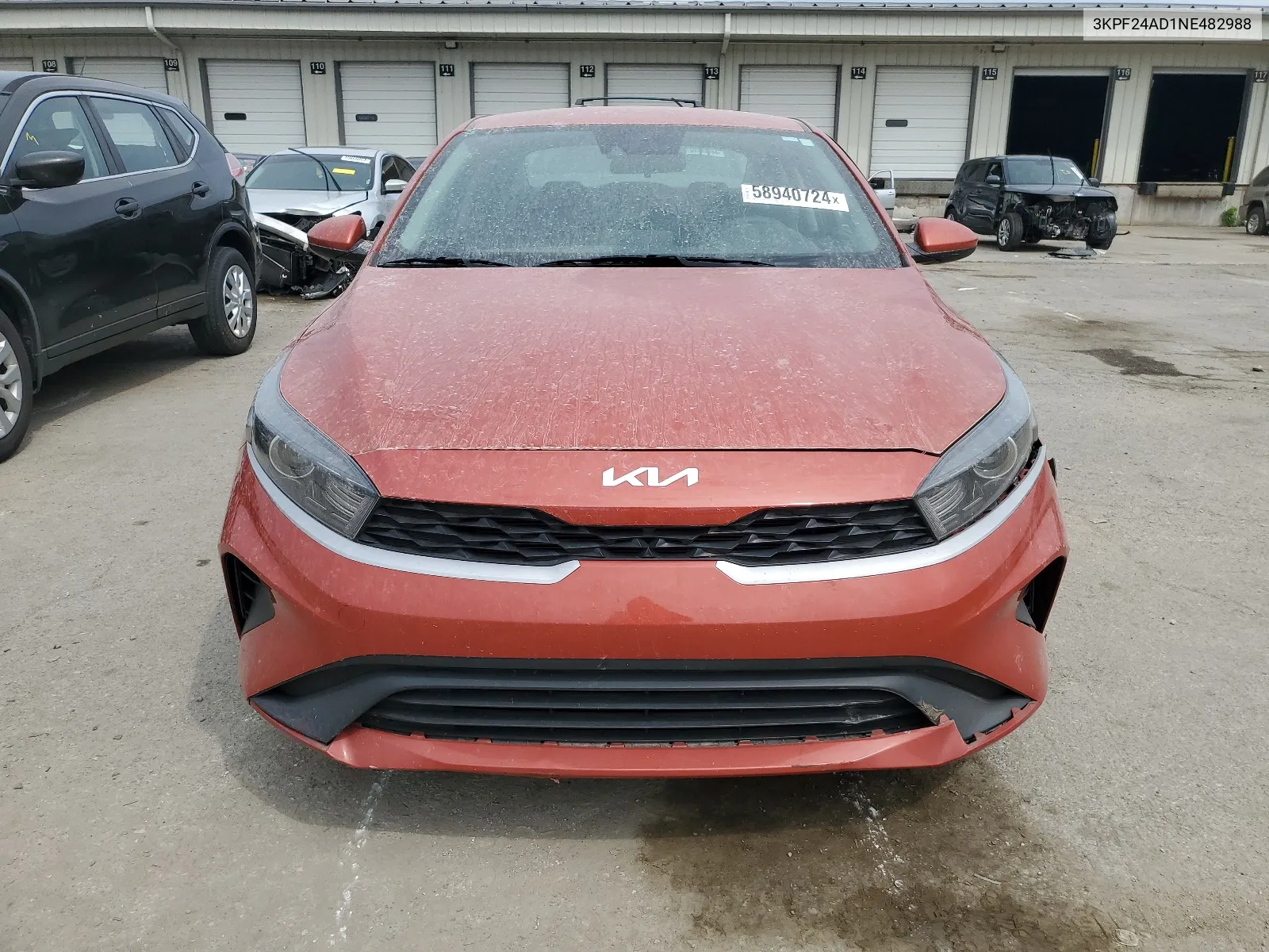 3KPF24AD1NE482988 2022 Kia Forte Fe