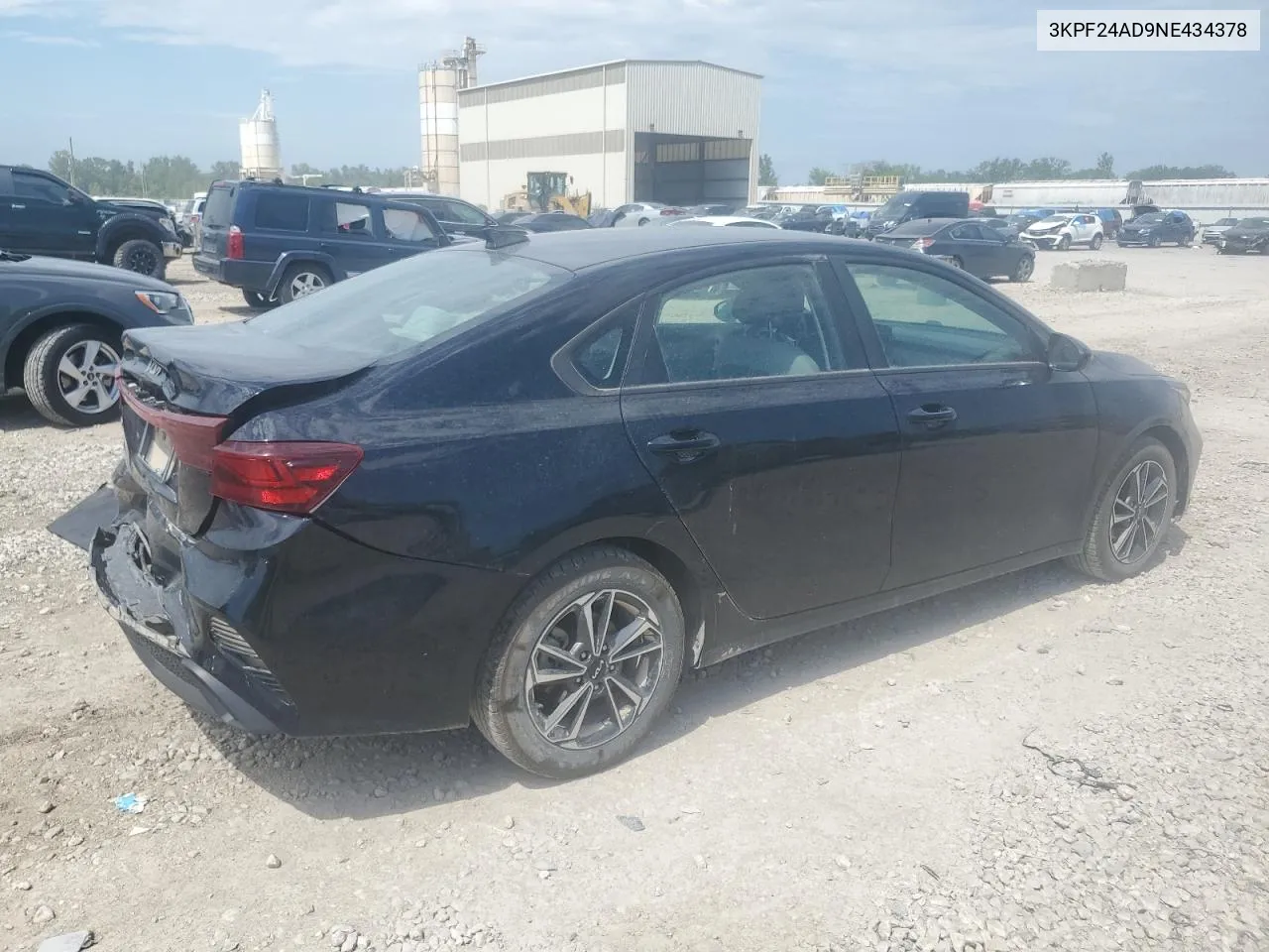 3KPF24AD9NE434378 2022 Kia Forte Fe