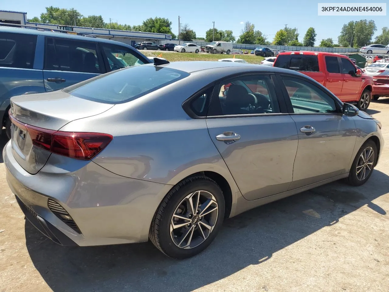 2022 Kia Forte Fe VIN: 3KPF24AD6NE454006 Lot: 59264824