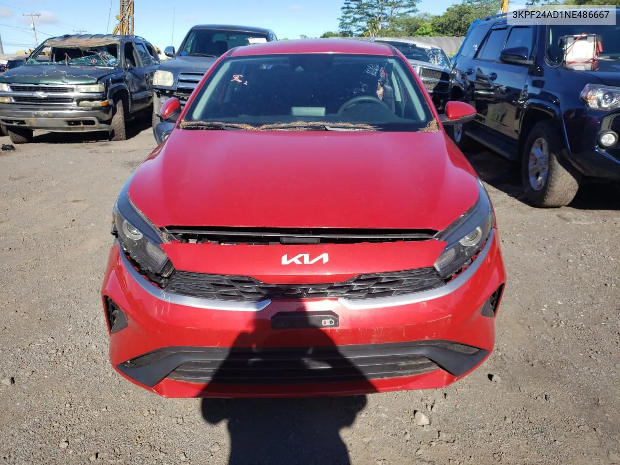 3KPF24AD1NE486667 2022 Kia Forte Fe