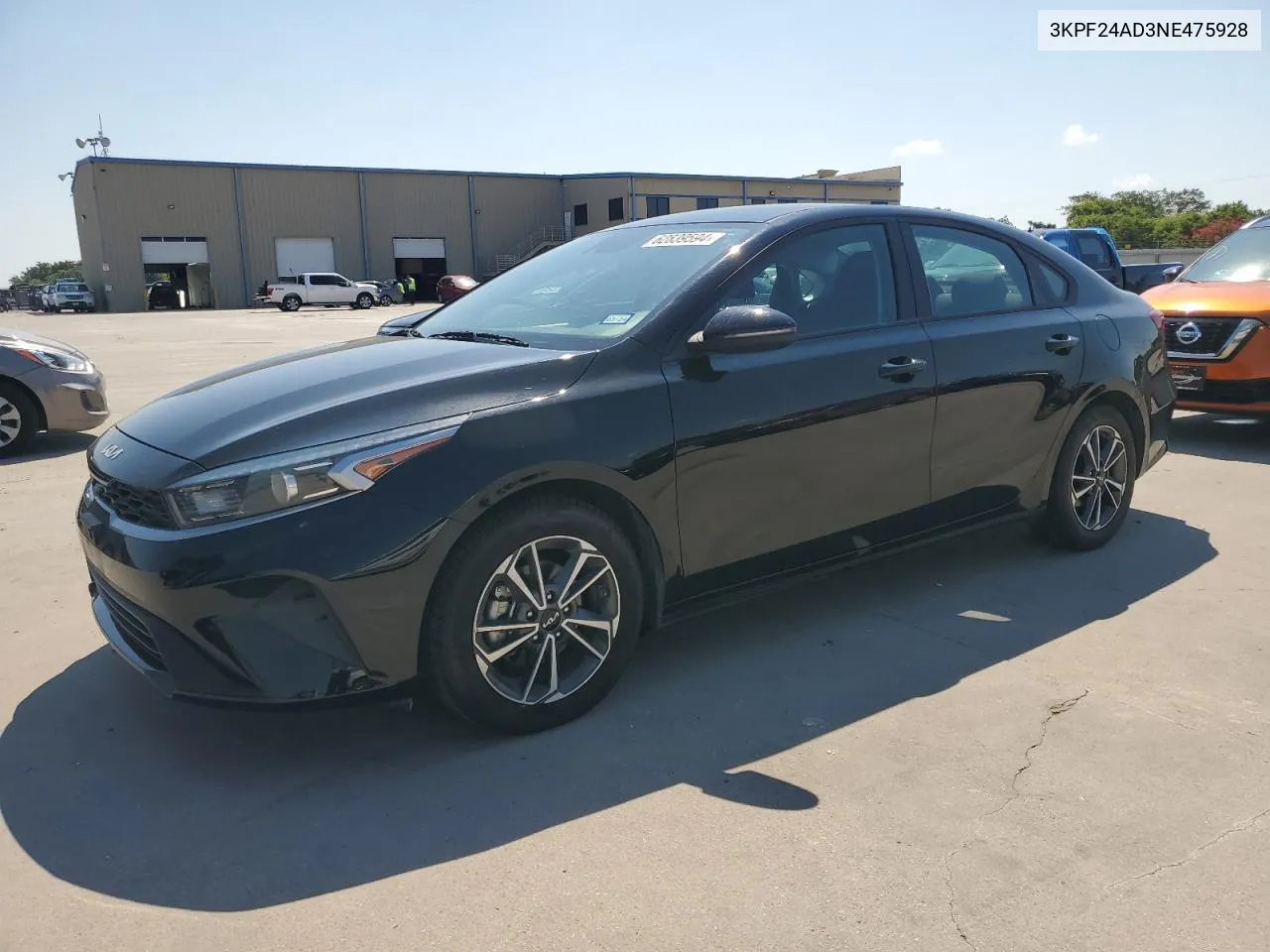 2022 Kia Forte Fe VIN: 3KPF24AD3NE475928 Lot: 62839594