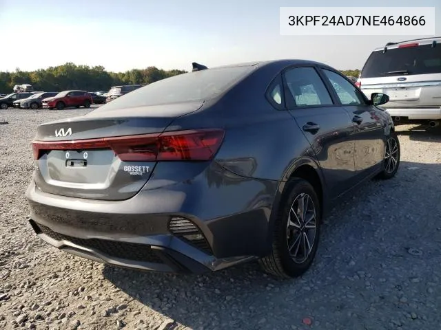 3KPF24AD7NE464866 2022 Kia Forte Fe