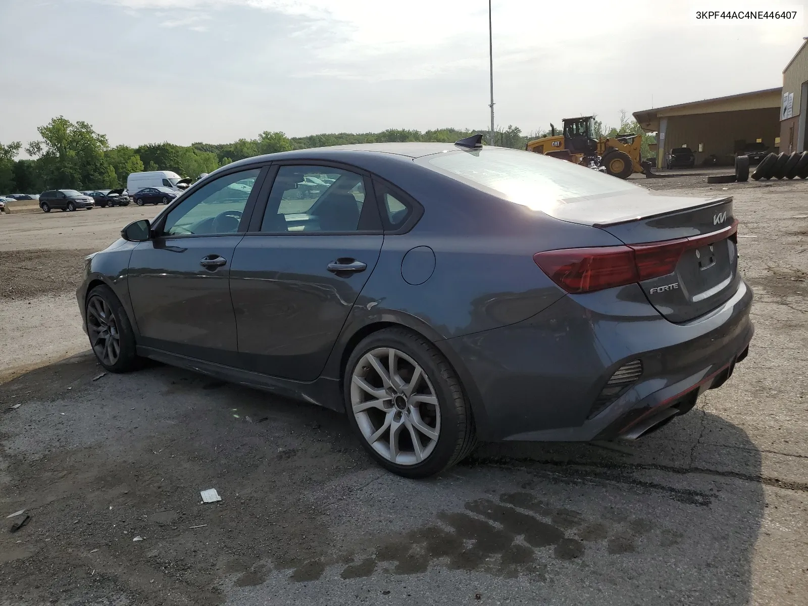 2022 Kia Forte Gt VIN: 3KPF44AC4NE446407 Lot: 63622524