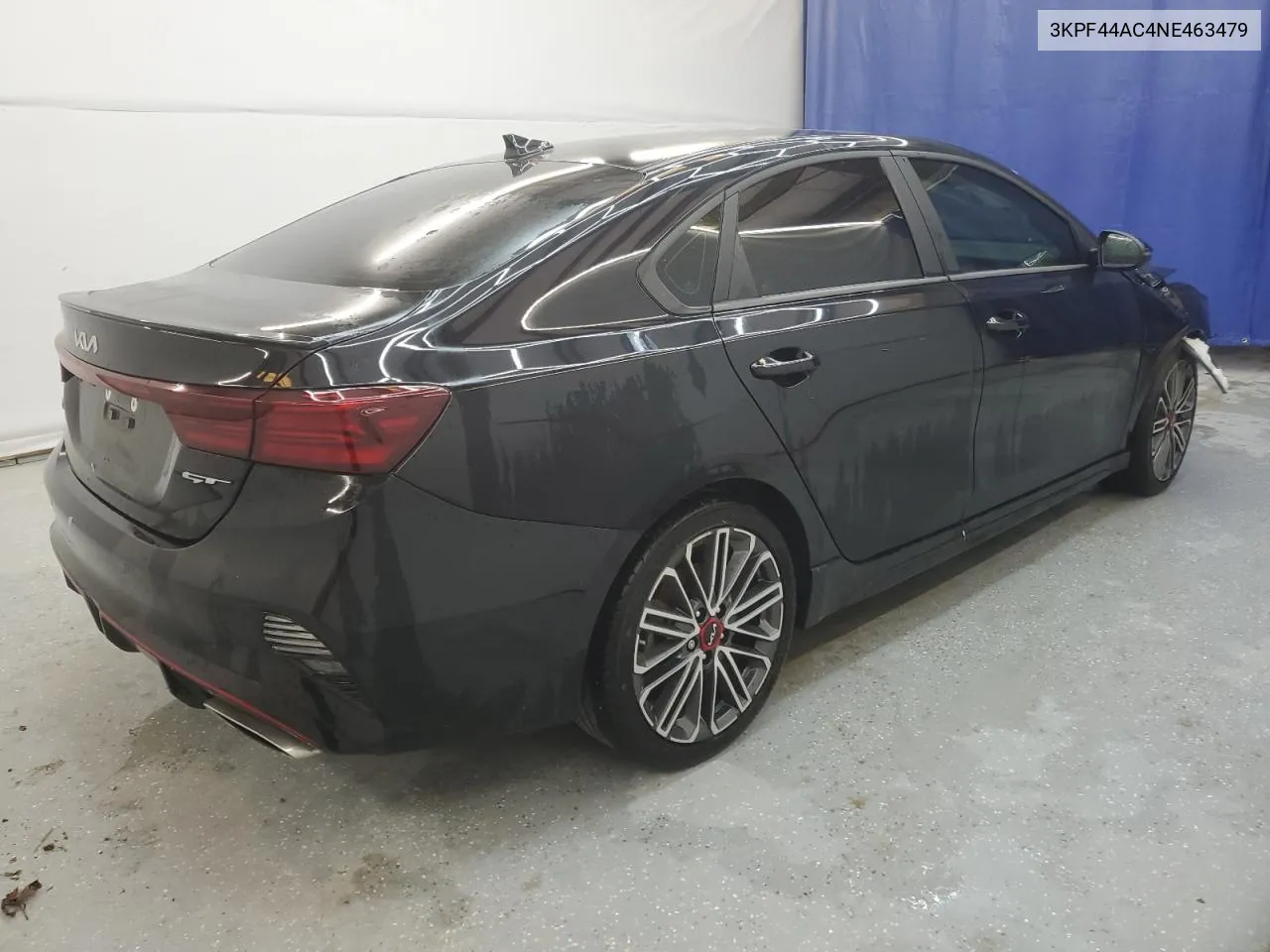 2022 Kia Forte Gt VIN: 3KPF44AC4NE463479 Lot: 64747114