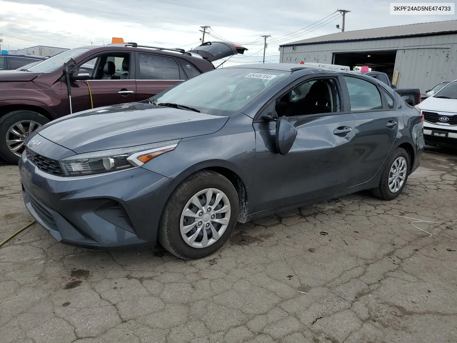 3KPF24AD5NE474733 2022 Kia Forte Fe