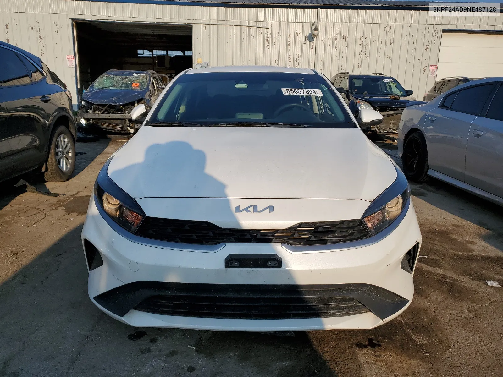 3KPF24AD9NE487128 2022 Kia Forte Fe