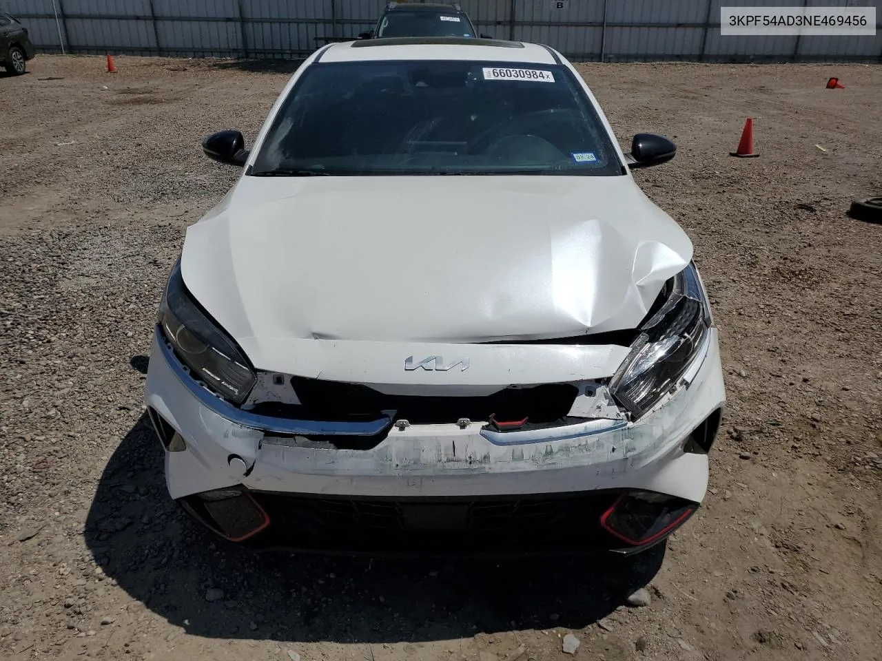 3KPF54AD3NE469456 2022 Kia Forte Gt Line