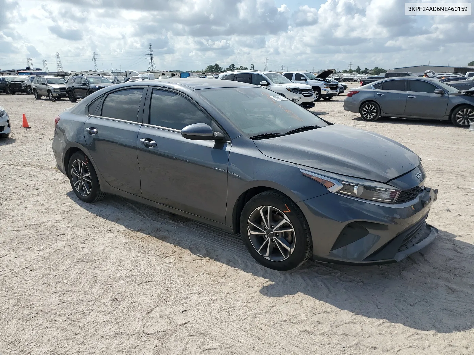 2022 Kia Forte Fe VIN: 3KPF24AD6NE460159 Lot: 66353024