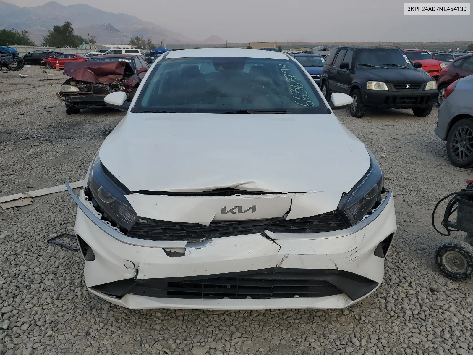 2022 Kia Forte Fe VIN: 3KPF24AD7NE454130 Lot: 66363794