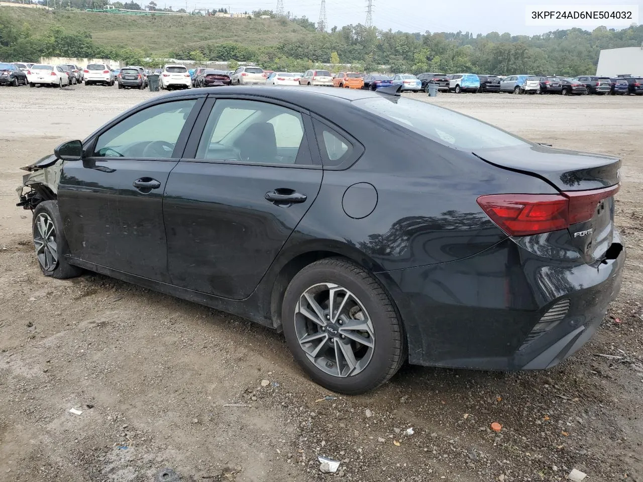 2022 Kia Forte Fe VIN: 3KPF24AD6NE504032 Lot: 67288994