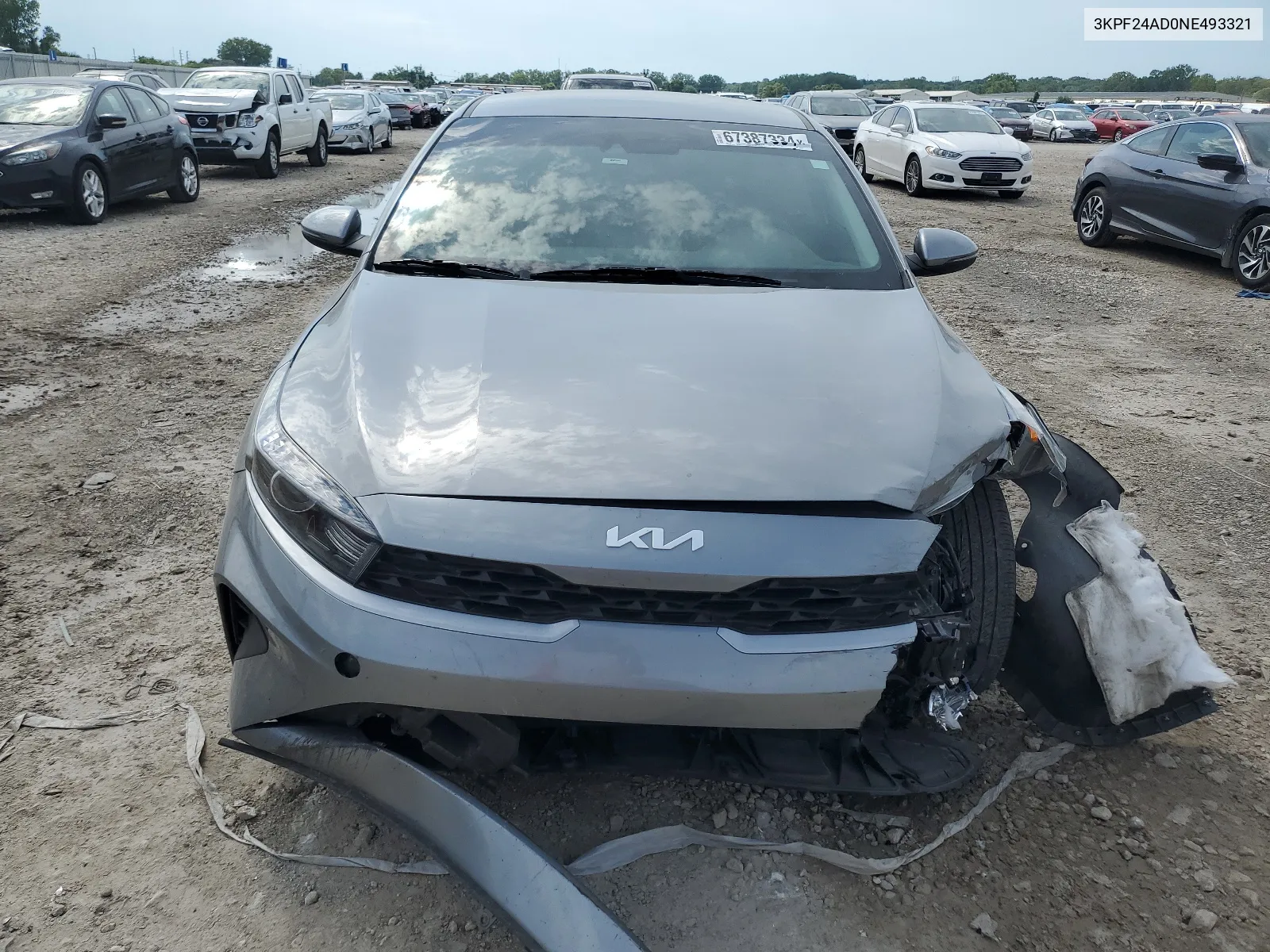 3KPF24AD0NE493321 2022 Kia Forte Fe