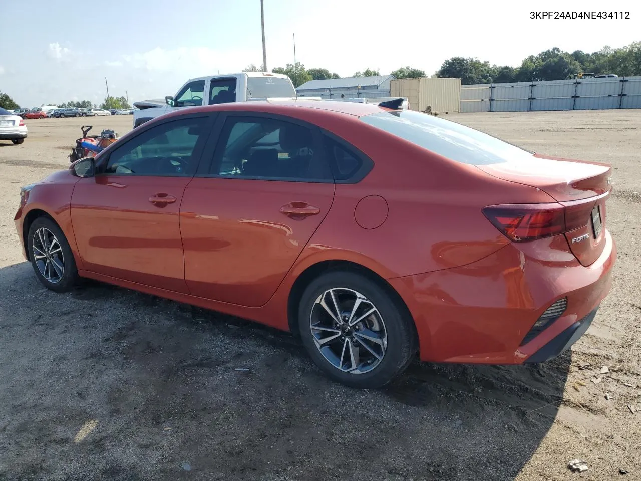 2022 Kia Forte Fe VIN: 3KPF24AD4NE434112 Lot: 67586734