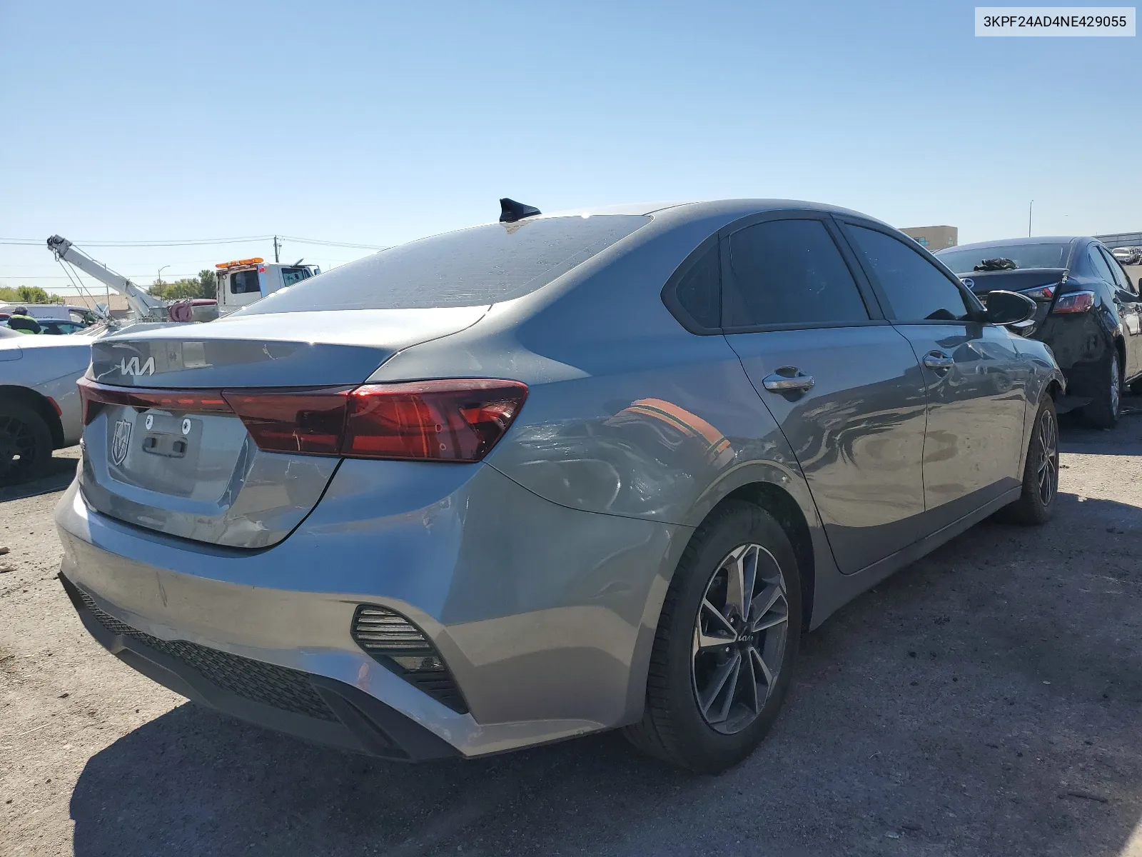 2022 Kia Forte Fe VIN: 3KPF24AD4NE429055 Lot: 67771824