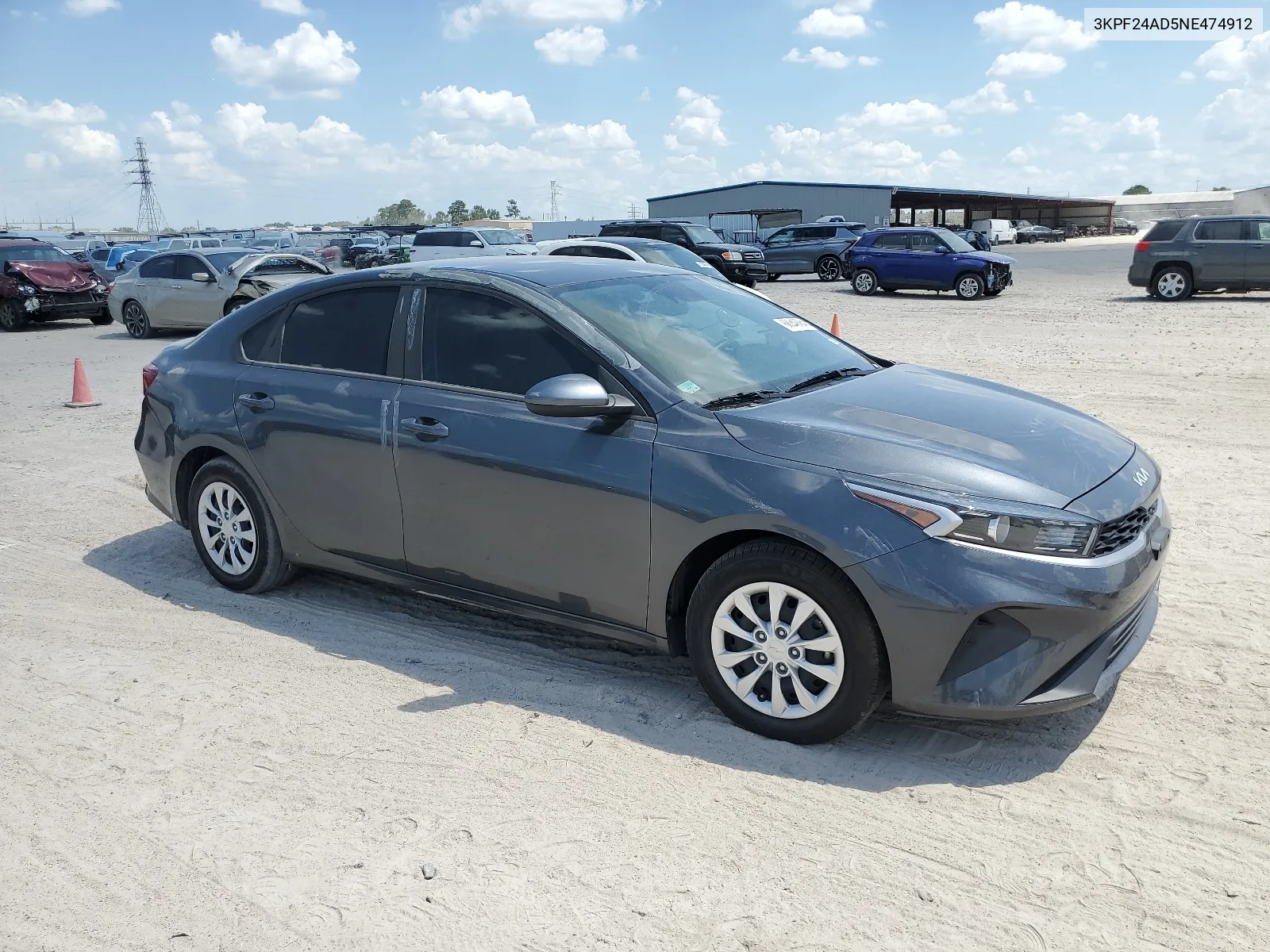 3KPF24AD5NE474912 2022 Kia Forte Fe