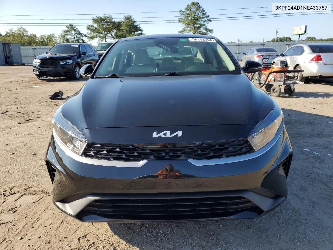 3KPF24AD1NE433757 2022 Kia Forte Fe