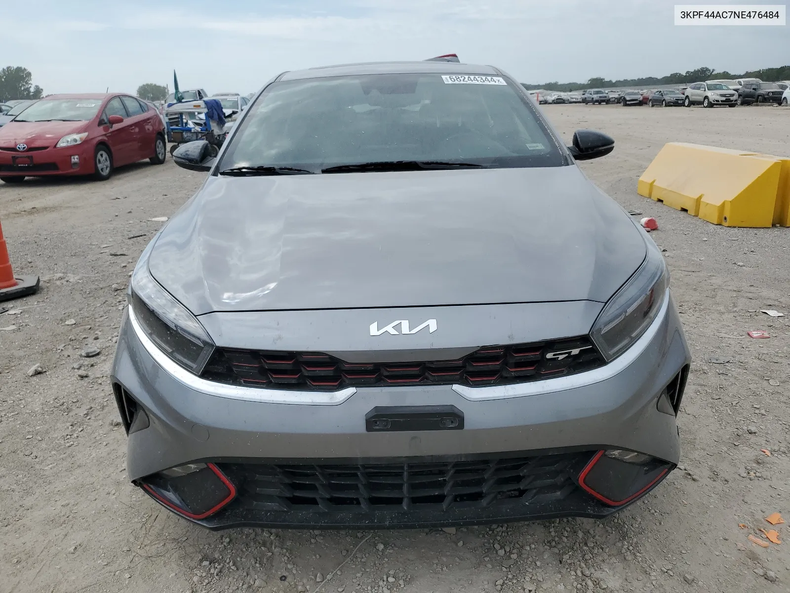 2022 Kia Forte Gt VIN: 3KPF44AC7NE476484 Lot: 68244344