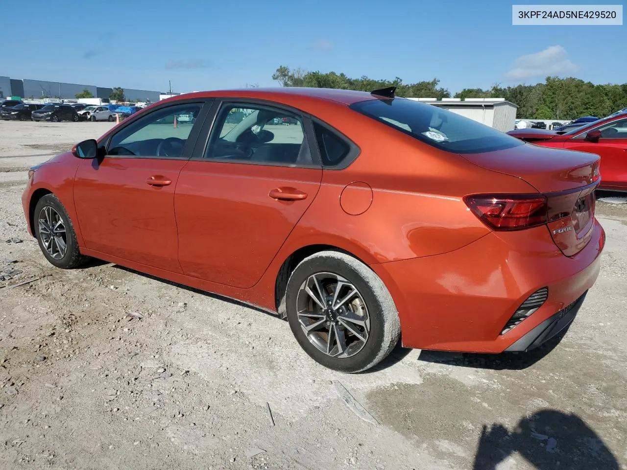 2022 Kia Forte Fe VIN: 3KPF24AD5NE429520 Lot: 68772674