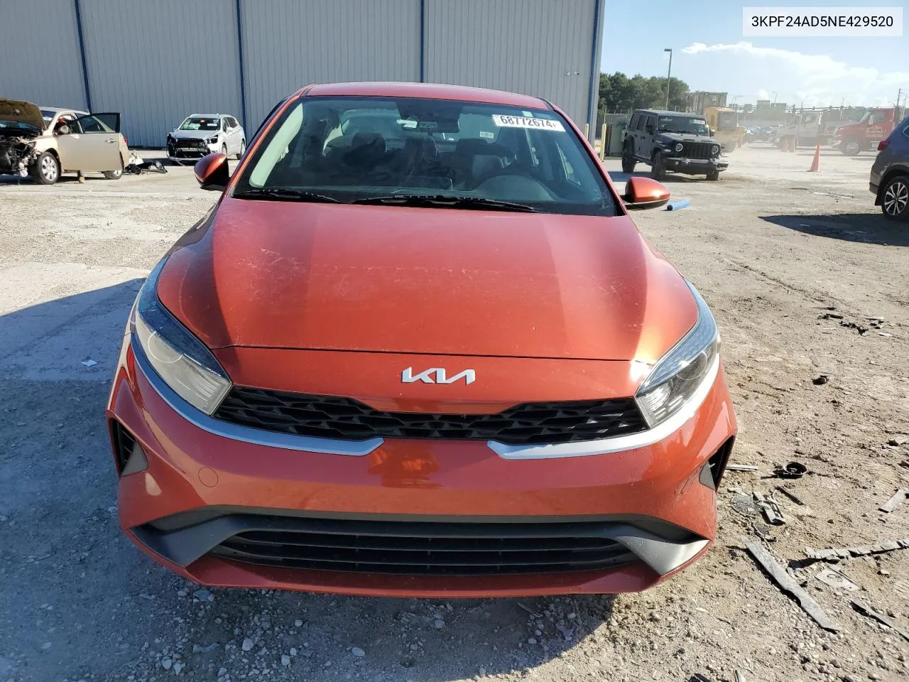 3KPF24AD5NE429520 2022 Kia Forte Fe