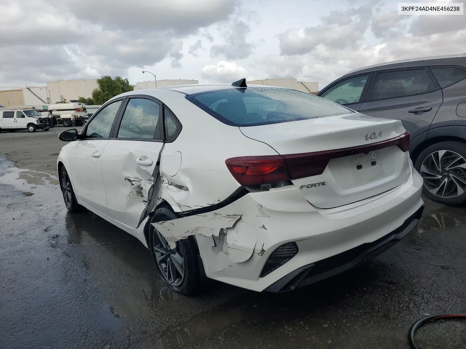 2022 Kia Forte Fe VIN: 3KPF24AD4NE456238 Lot: 68831574