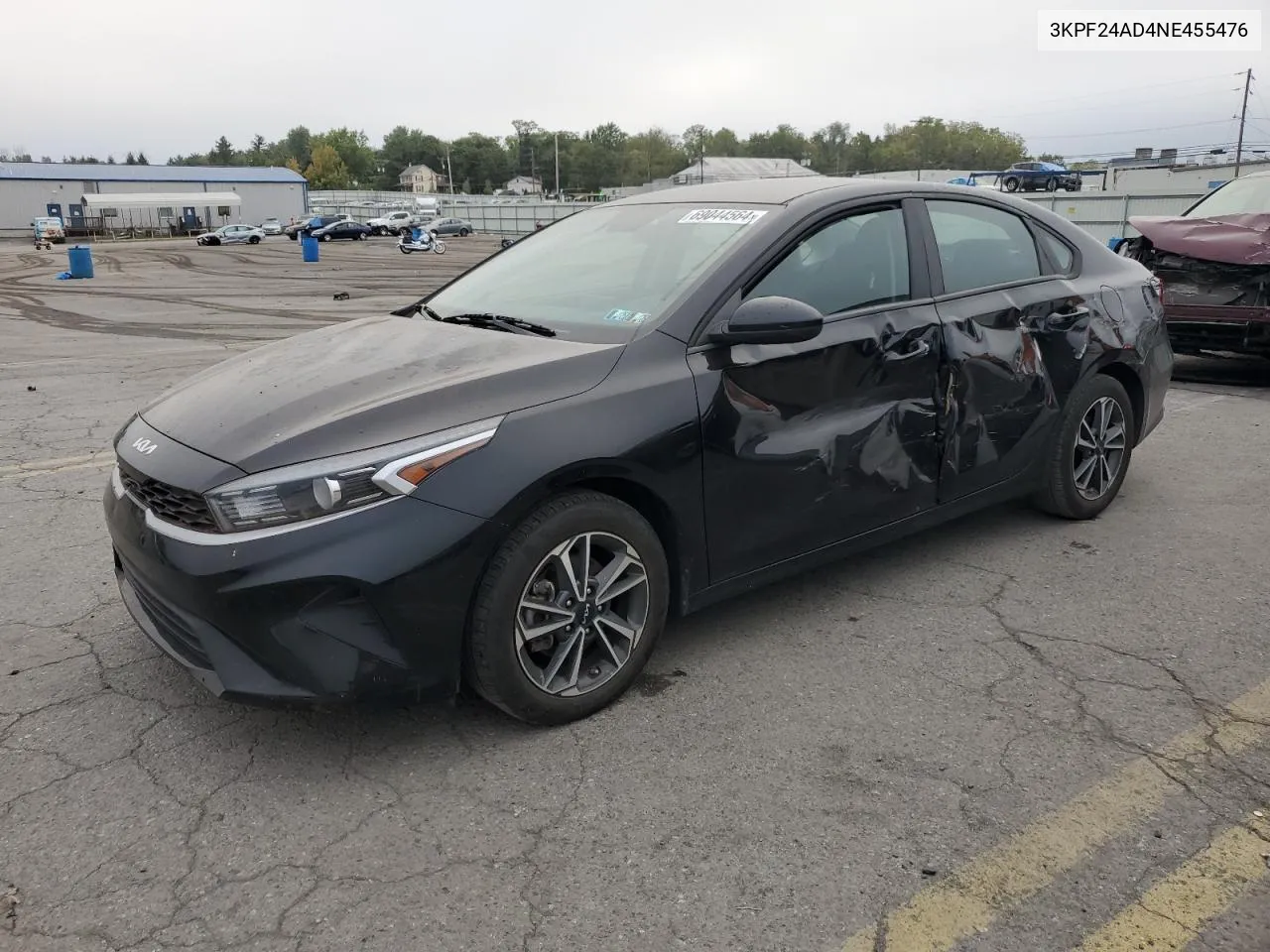 2022 Kia Forte Fe VIN: 3KPF24AD4NE455476 Lot: 69044564