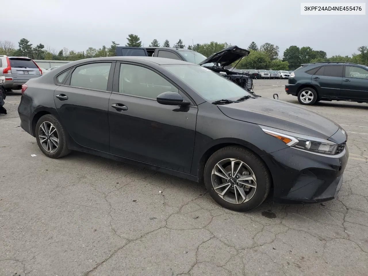 2022 Kia Forte Fe VIN: 3KPF24AD4NE455476 Lot: 69044564