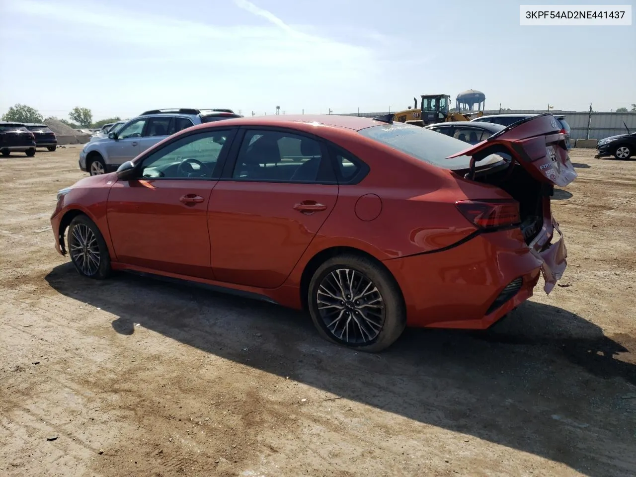 2022 Kia Forte Gt Line VIN: 3KPF54AD2NE441437 Lot: 69241984