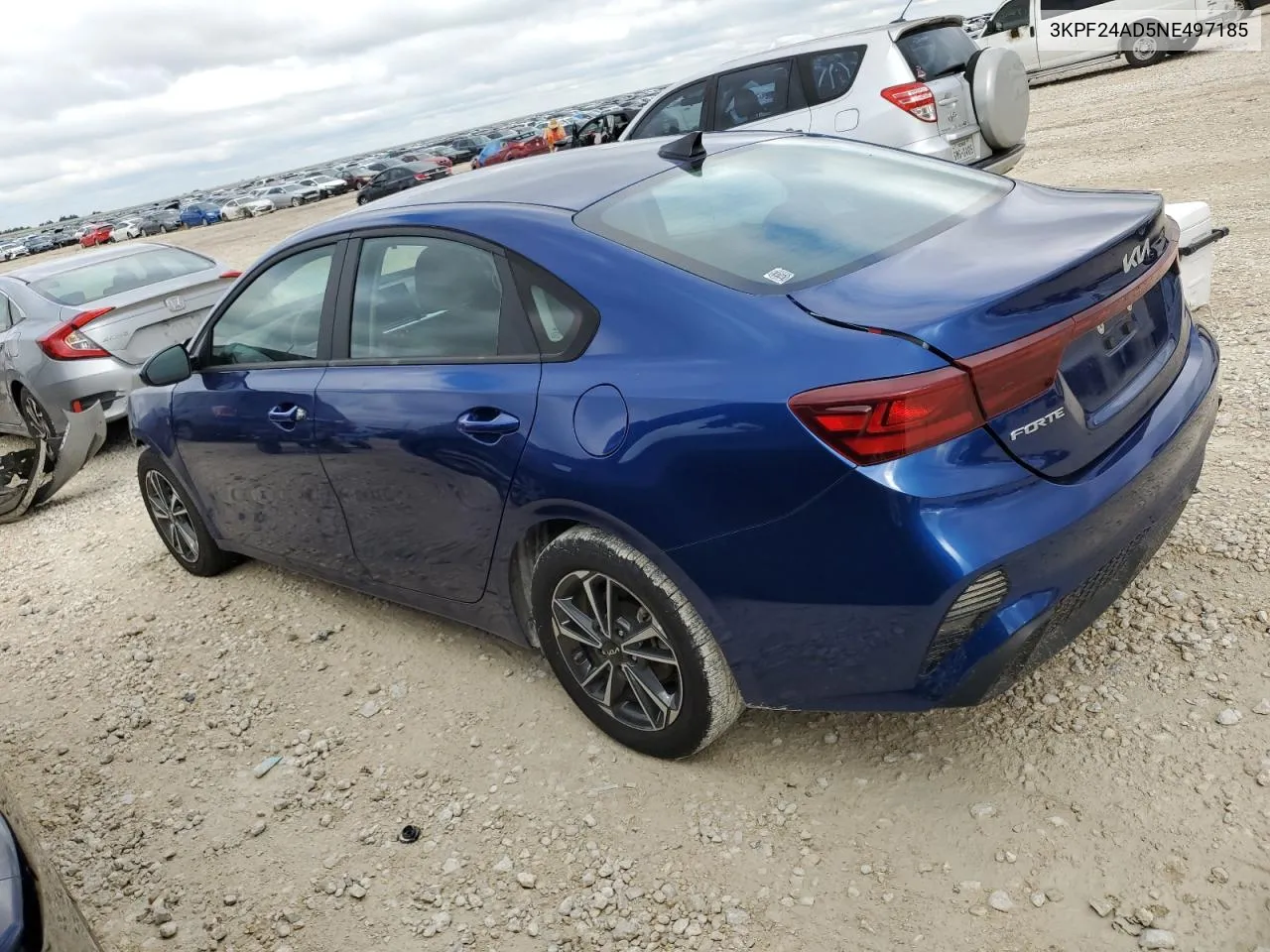 2022 Kia Forte Fe VIN: 3KPF24AD5NE497185 Lot: 69303284